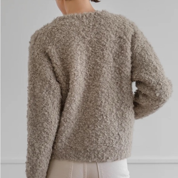 Luna Boucle Cardigan - Picture 4 of 10